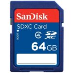 SanDisk SD Card 64GB SDB C4, 3×5, SDSDB-64G