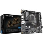 Gigabyte Intel Chipset B760M DS3H AX DDR5 13th and 12th Gen mATX Motherboard