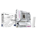GIGABYTE INTEL B860M A ELITE WF6E ICE LGA1851 Motherboard